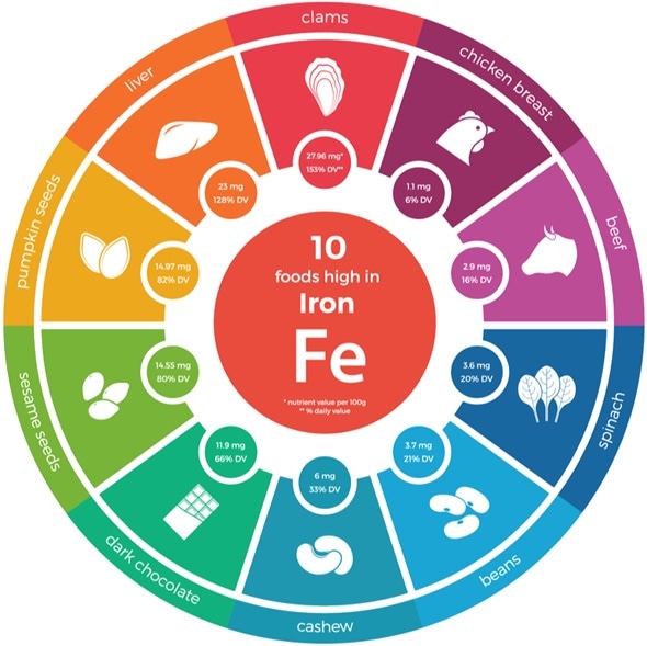 Iron Rich Foods