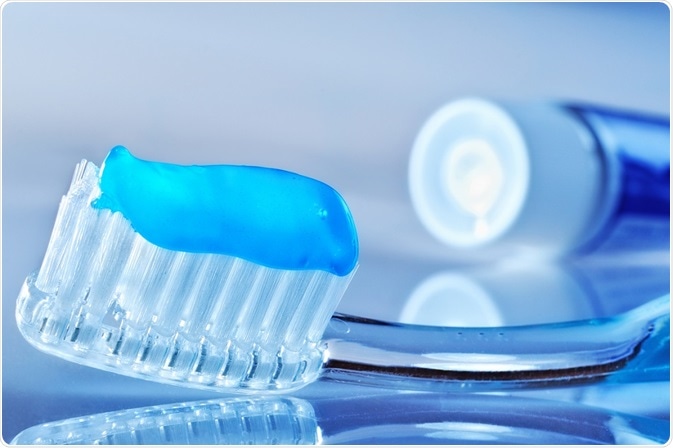 Toothbrush and toothpaste