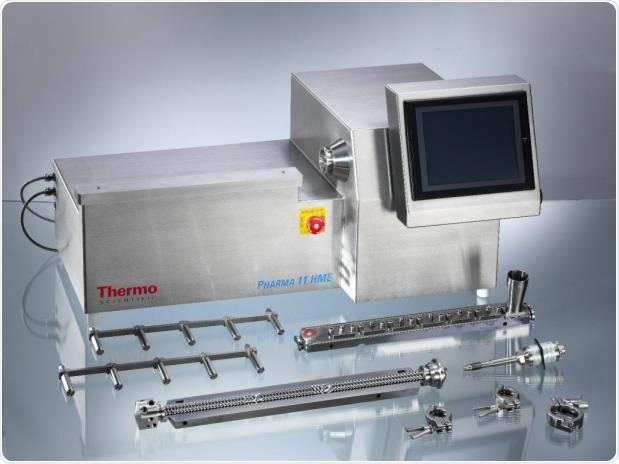 Pharma 11 Extruder Disassembled for Cleaning