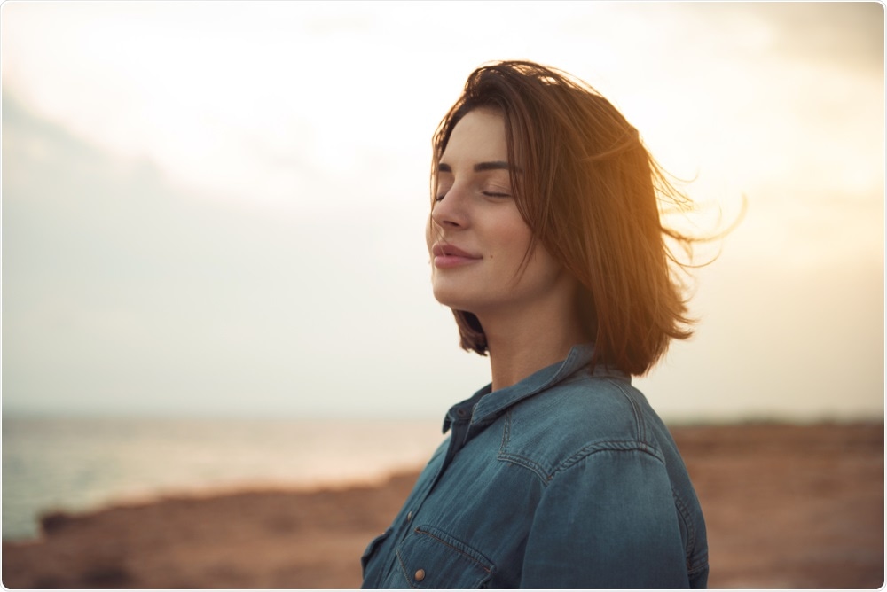 Calm woman