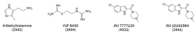 The first selective H4 receptor ligands reported in scientific literature