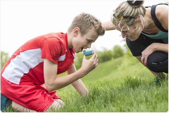 Exercise-induced bronchoconstriction (EIB). Image Credit: Lopolo / Shutterstock