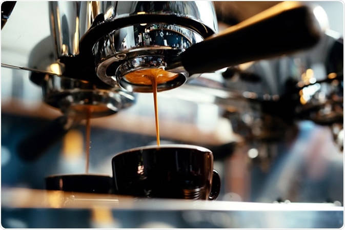 Studies have revealed beneficial effects of drinking coffee on liver health. Image Credit: Baranq / Shutterstock