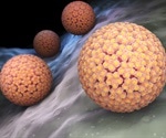 Papilloma viruses capable of spreading via blood