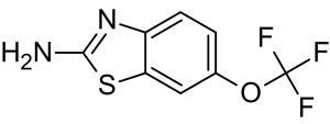 Riluzole Molecular Structure.