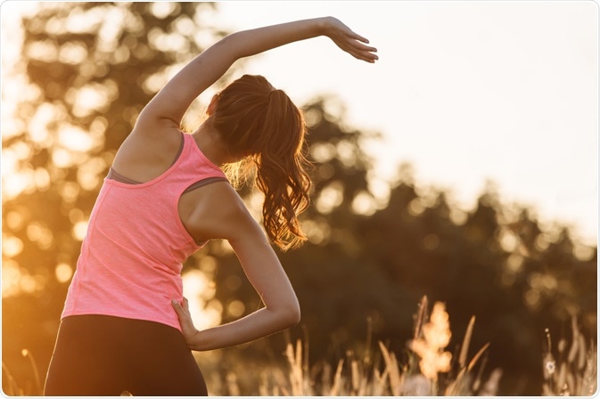 Woman Exercising Woman Exercising