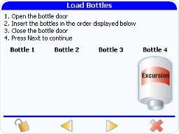 The PAT700 can capture a water sample to support root cause analysis if a TOC excursion is detected.