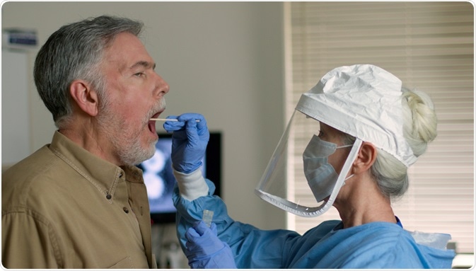 COVID-19 Mouth swab