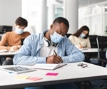 COVID-19 aerosol transmission simulation-based risk analysis for in-person learning