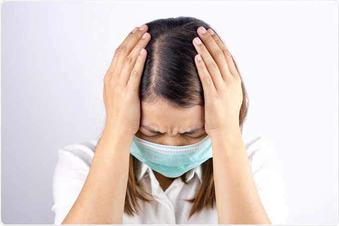 headache covid