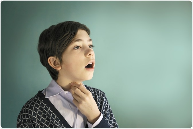 Singing boy