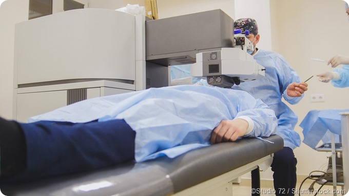 Laser eye vision surgery