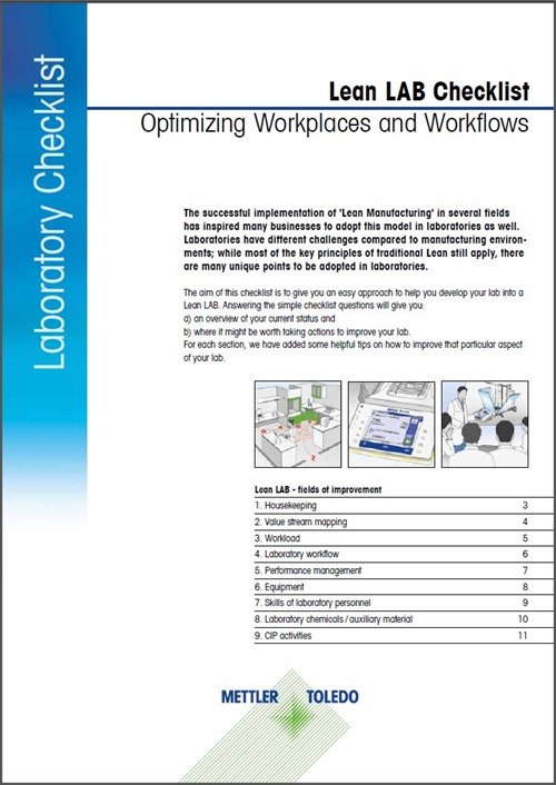 Lean Lab Checklist