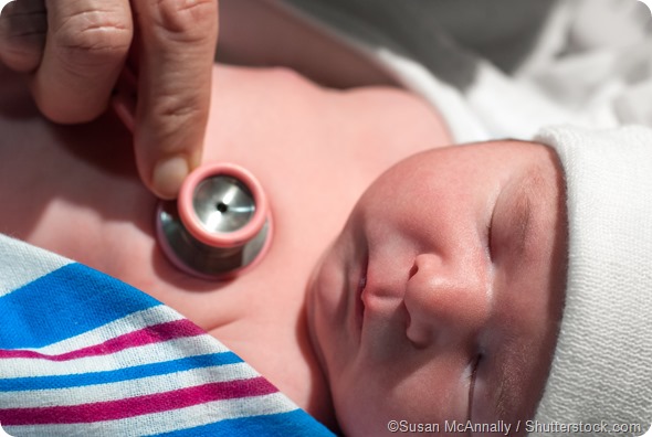 Newborn medical exam