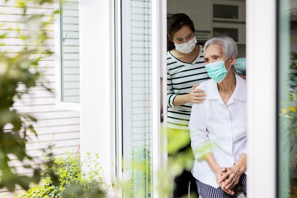 Elderly Person with COVID-19