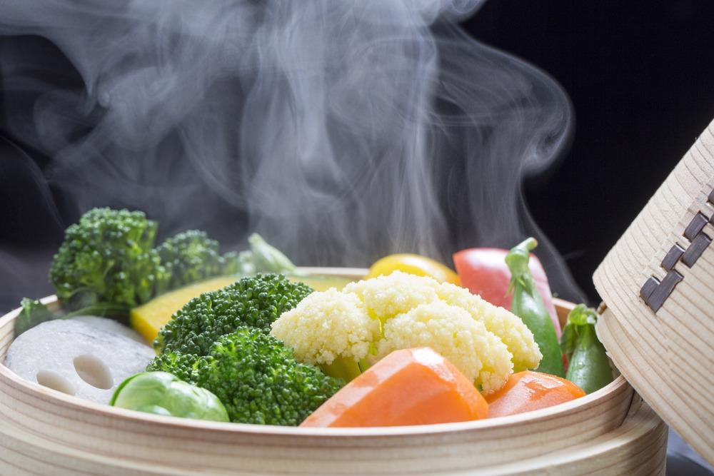 Food in Steamer