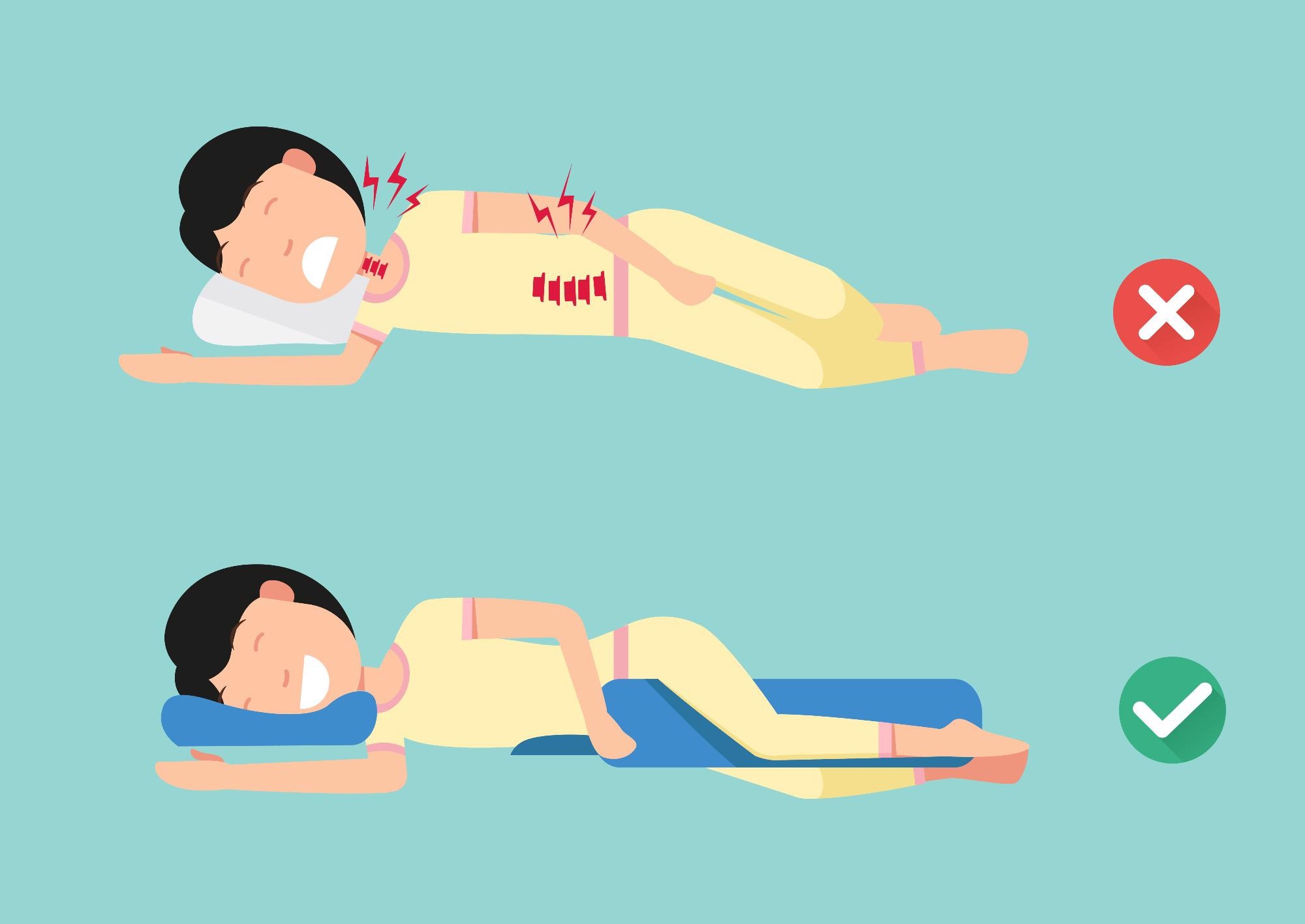 Sleeping on your side