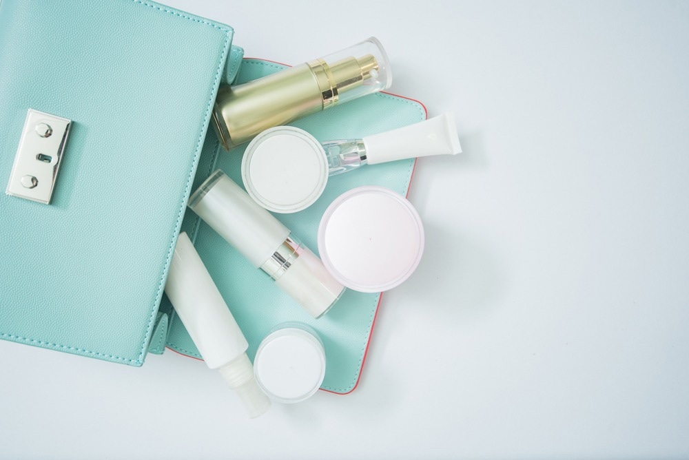 Cosmetic products and woman