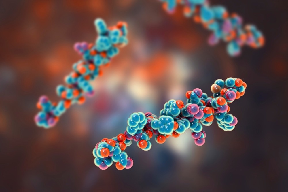 Peptide molecule. Image Credit: Kateryna Kon/Shutterstock.com