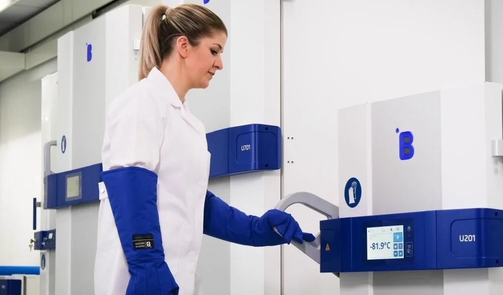 Cold storage environments for the most thermosensitive biological samples