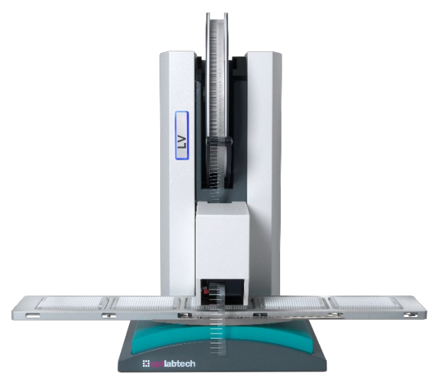 mosquito LV (8- or 16- channel) liquid handler.