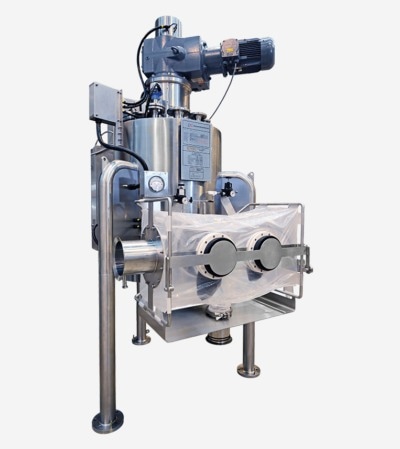 Flexible Discharge Glovebag for OEB4 Applications.