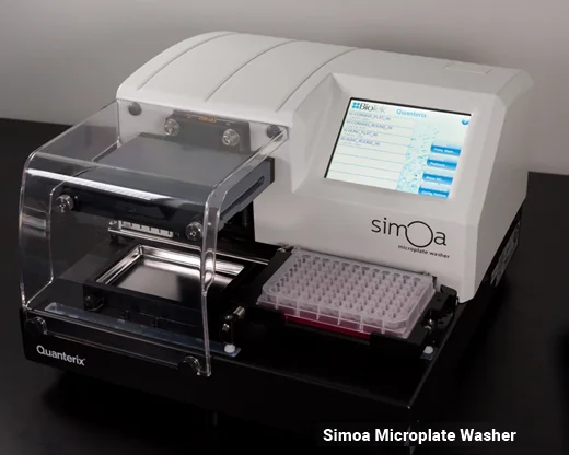 Wash beads with automated magnetic separation
