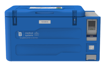 B Medical Systems’ TCW 4000AC refrigerator for vaccines