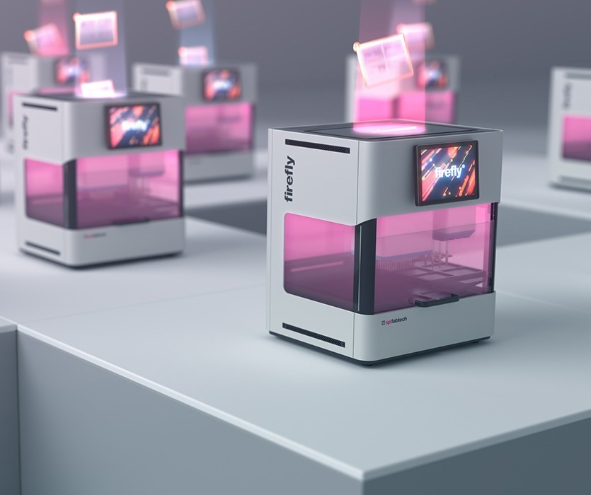 Genomic compact liquid handling with firefly