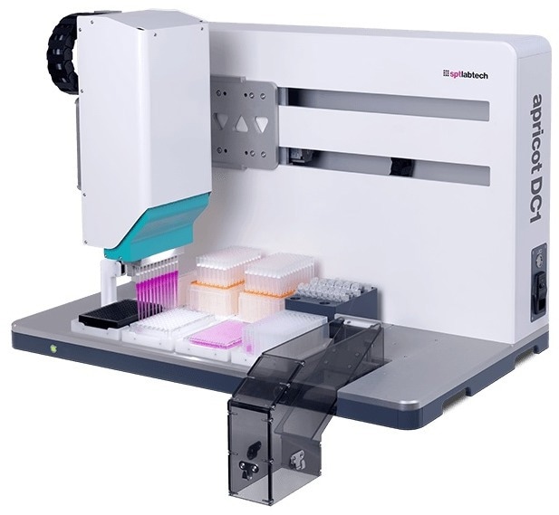 Versatile pipetting platform Apricot DC1