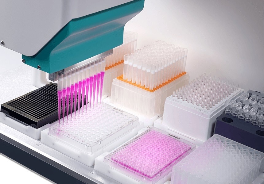 Versatile pipetting platform Apricot DC1