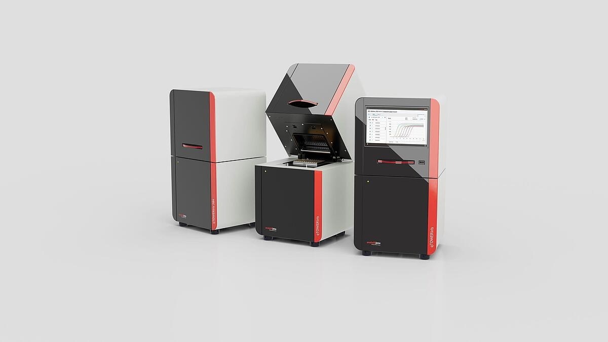 Real-time PCR thermocycling with qTOWERiris