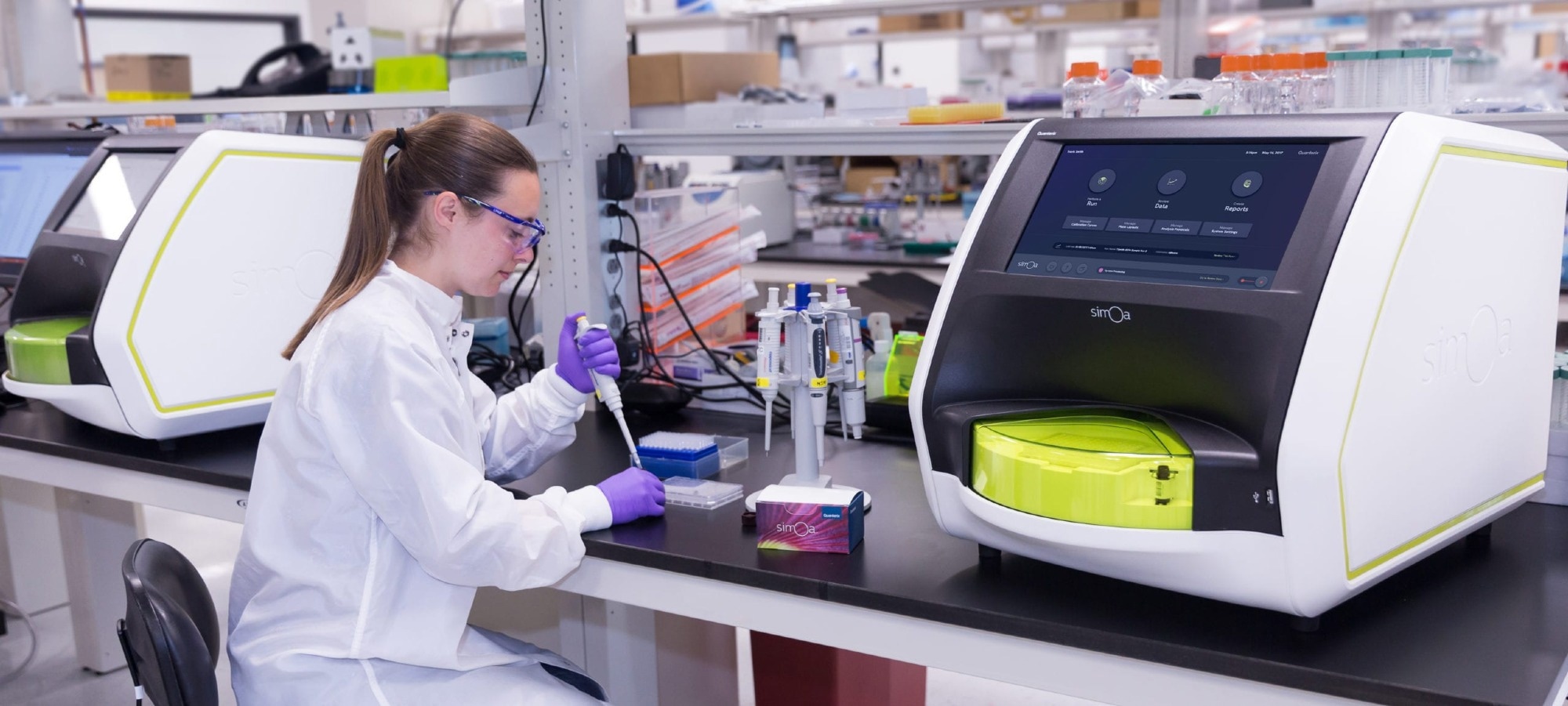 The compact SR-X ultra-sensitive biomarker detection system