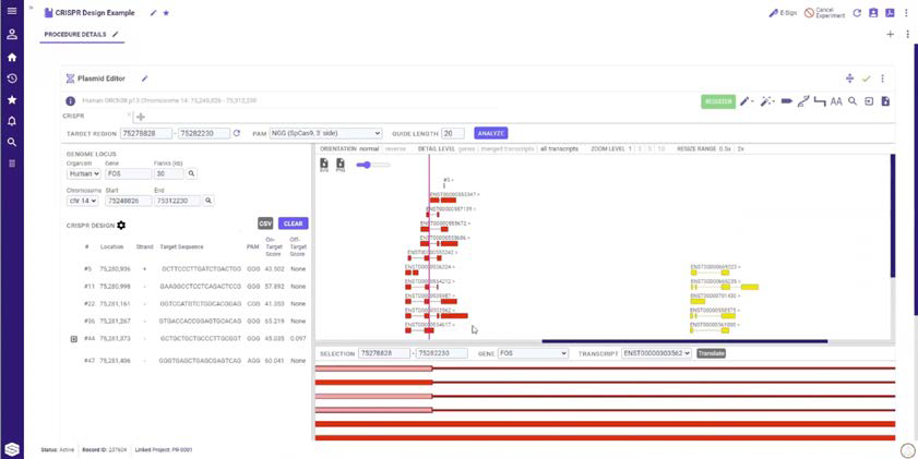 Advanced no-code electronic lab notebook (ELN) software