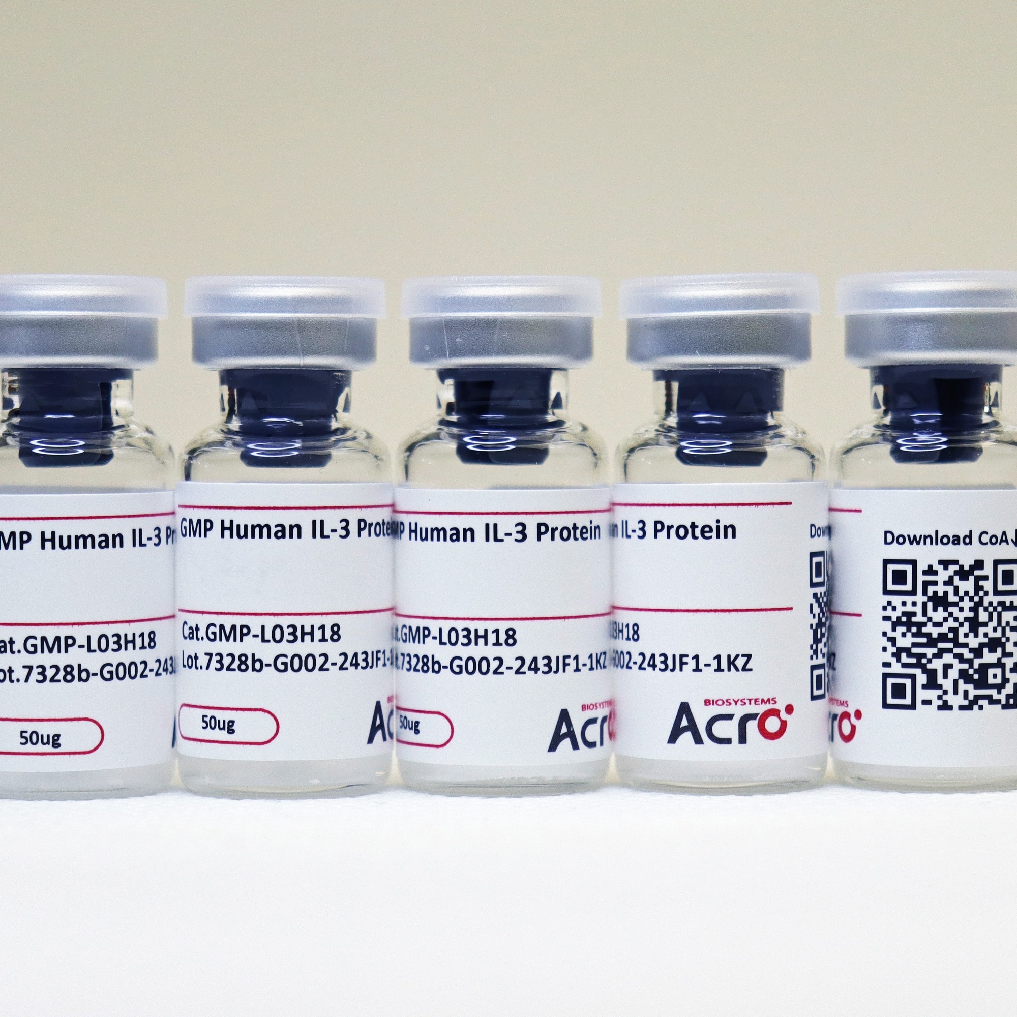 High-purity GMP-grade human IL-3 protein