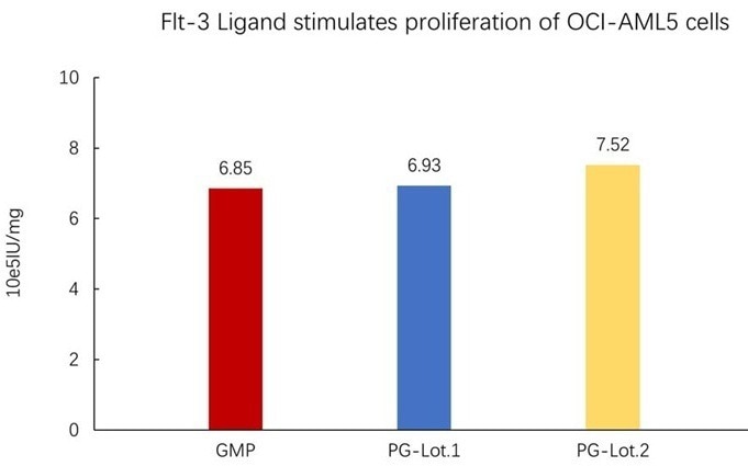 GMP-grade human Flt-3 ligand protein