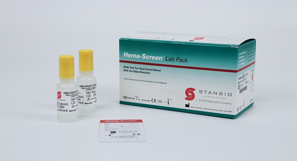 Colorectal cancer testing with Hema-Screen®