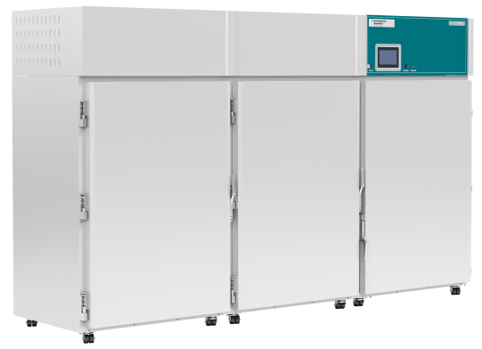 Maintaining precise temperatures with cold storage upright chambers