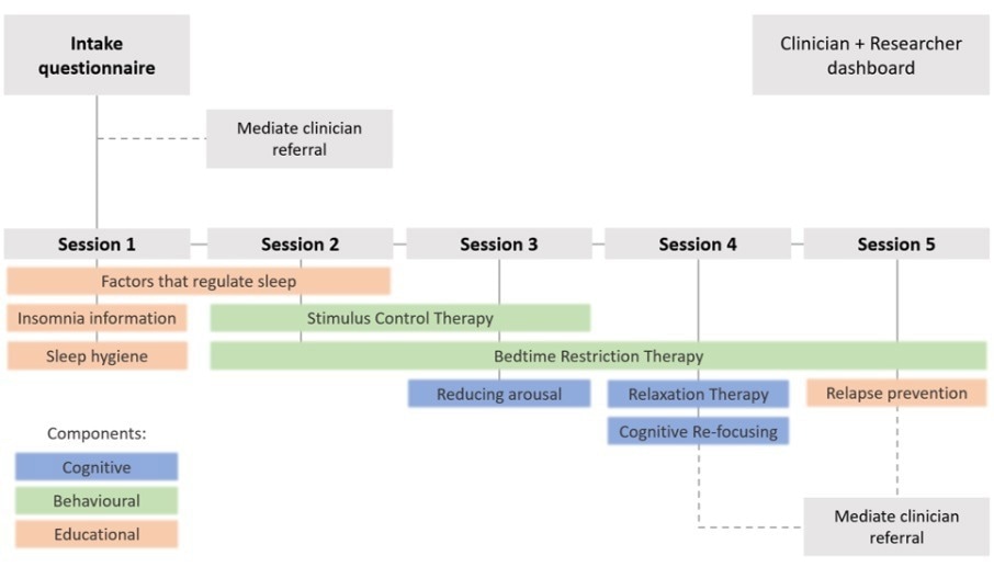 Self-guided digital behavioral therapy can be an alternative solution for insomnia