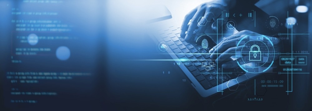 Cyber security network. Data protection concept.