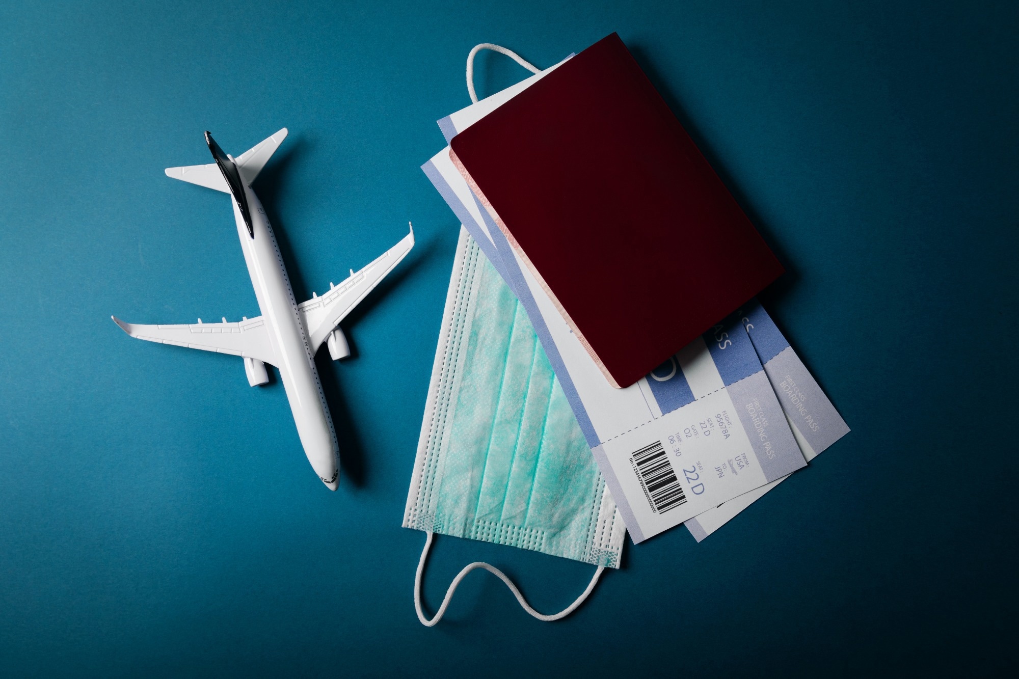 Transmission of SARS-CoV-2 on aircraft: A scoping review. Image Credit: ronstik / Shutterstock