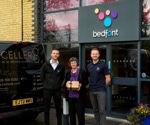 Bedfont® Scientific Limited Concludes the Shaun in the Heart of Kent Trail by Presenting a CELLER8® Device to a Successful Participant