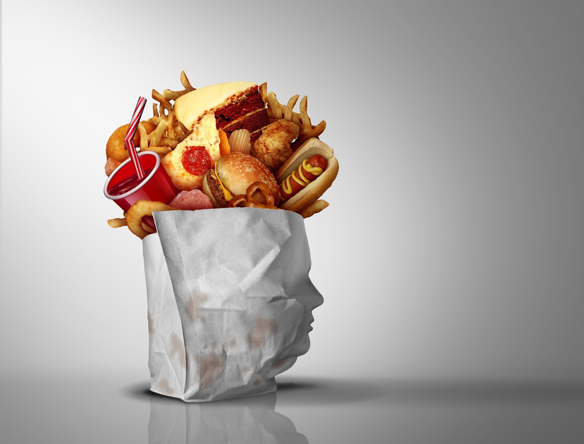 Review: The consequences of ultra-processed foods on brain development during prenatal, adolescent and adult stages. Image Credit: Lightspring / Shutterstock